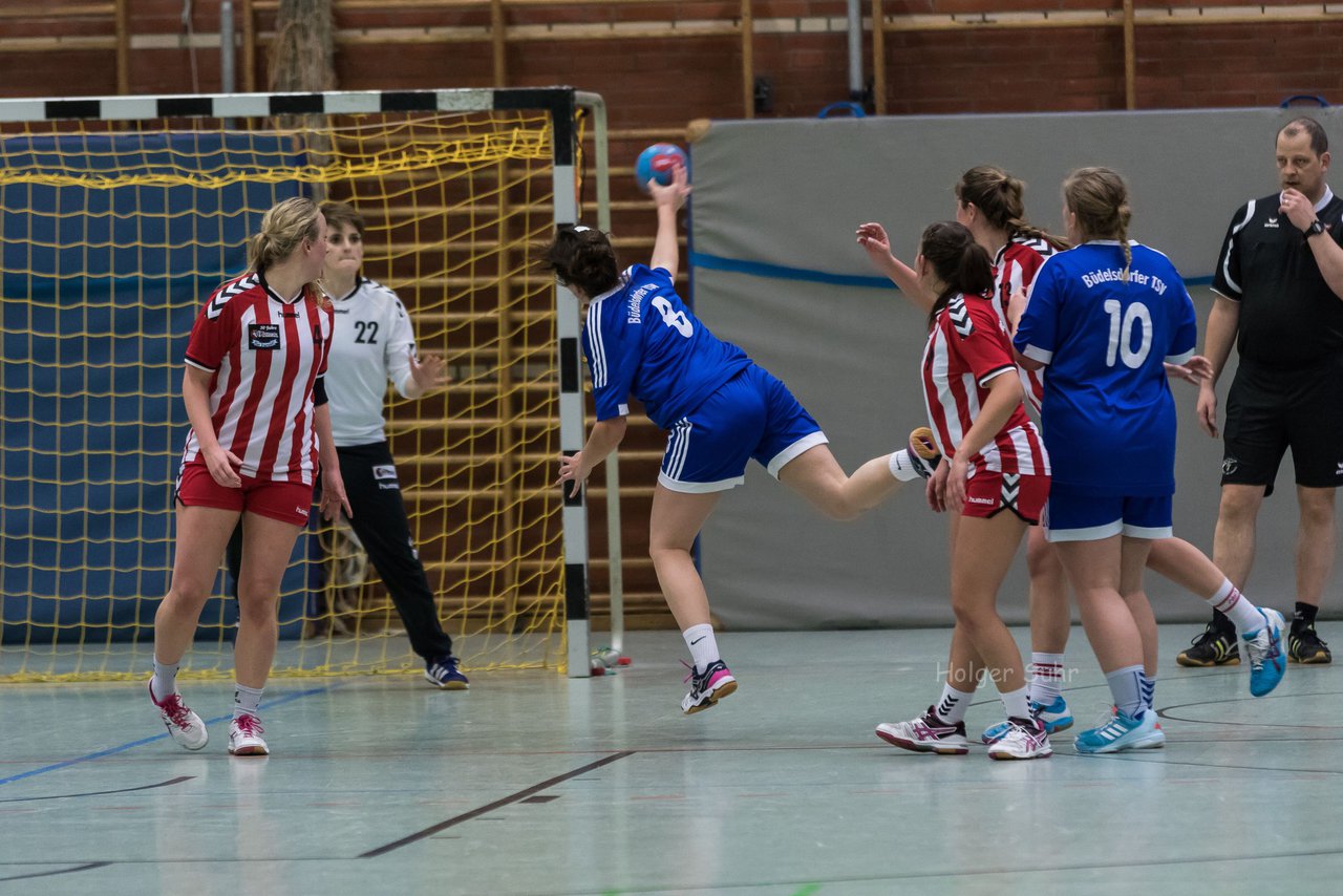 Bild 219 - Frauen Barmstedter TS - Buedelsdorfer TSV : Ergebnis: 26:12